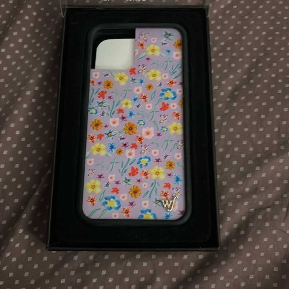 Wildflower floral IPhone 12/12 Pro phone case